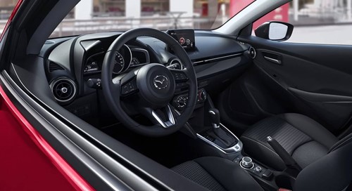 Mazda2-قماش أسود